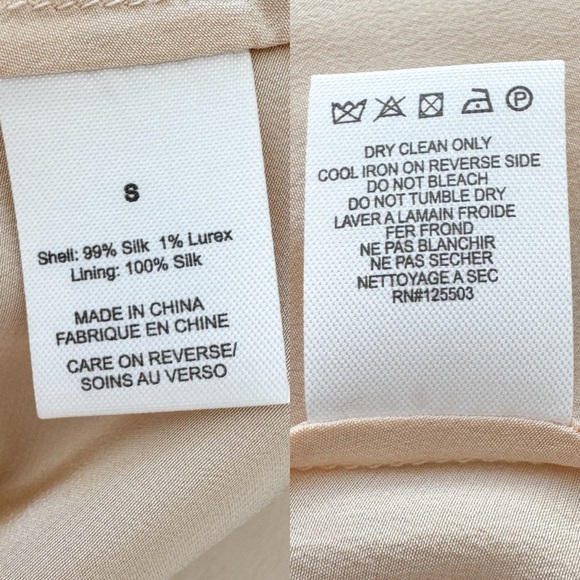 RONNY KOBO • Yuval Silk Dress in Peach - Picture 12 of 14